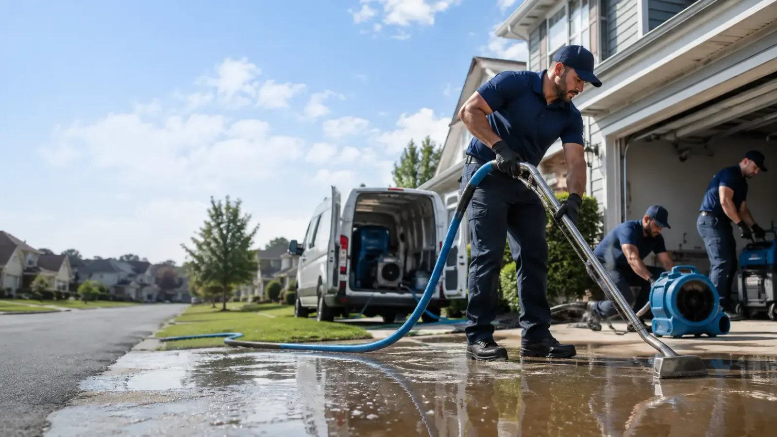 Flood Damage Restoration in Hickory Corners, MI